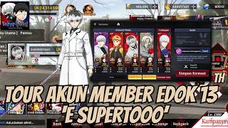 KITA KEDATANGAN AKUN CCG LAGI 'E SUPERTOOO' TOP 2 SERVER ID 11|TOKYO GHOUL AWAKENING