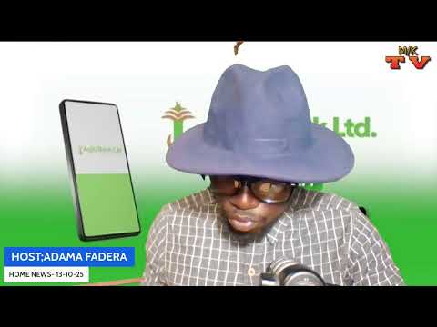 ON MENBE KERING TV SU KIBARO HOME NEWS WITH ADAMA FADERA SPONSORED BY AGIB BANK LTD 13 10 25