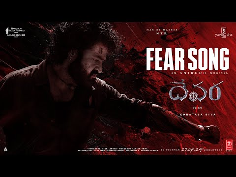 Here's #FearSong from Devara Part - 1 ft. NTR, written backslashu0026 directed by Koratala Siva. The - YOUTUBE