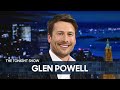 Glen Powell on His Sydney Sweeney SNL Cameo and His Dad
