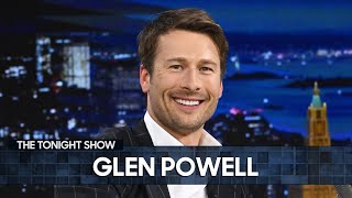 Glen Powell on His Sydney Sweeney SNL Cameo and His Dad's Bedside Photo of Matthew McConaughey