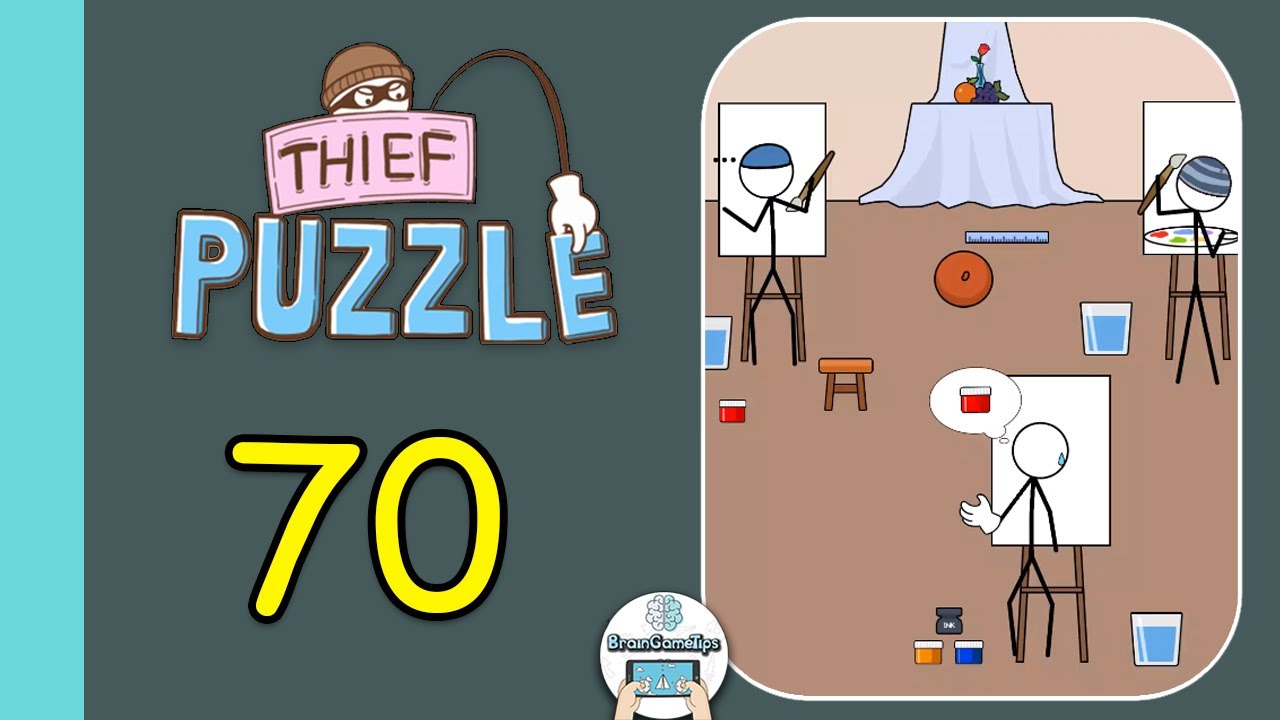 Головоломка 61 уровень. Как пройти уровень Thief Puzzle 608 уровень.