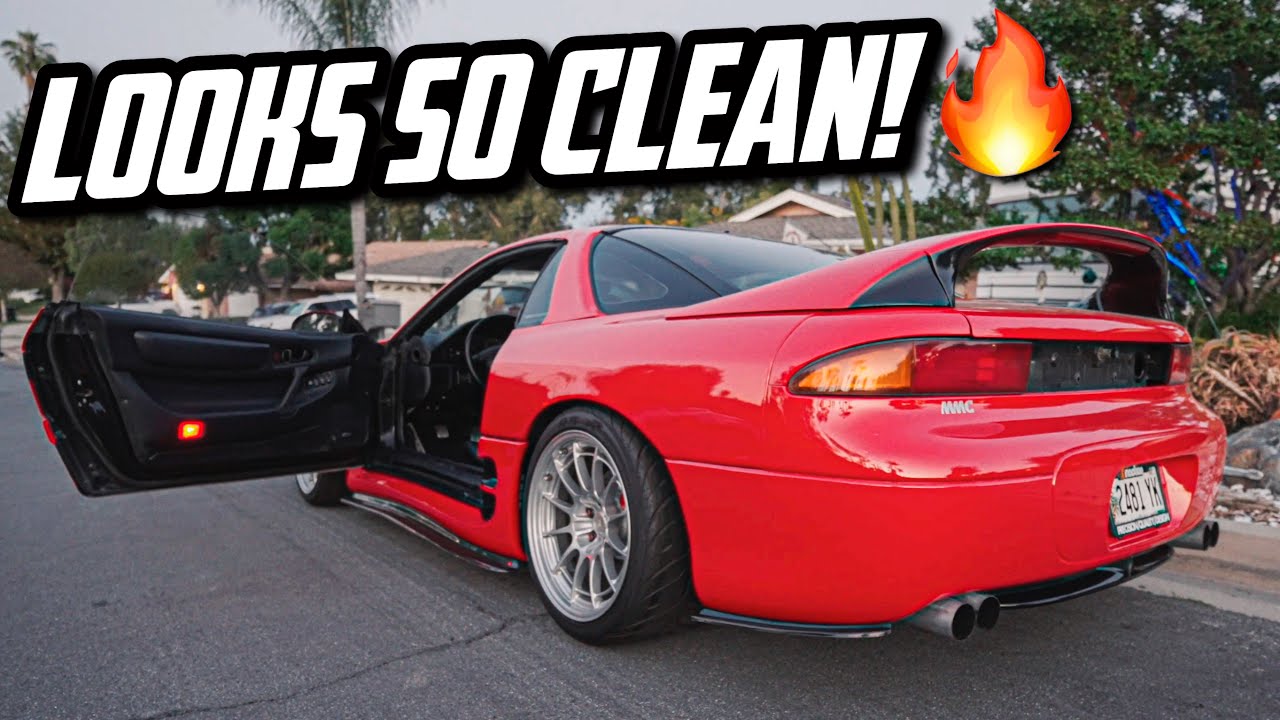 Mitsubishi 3000GT VR4 Gets RARE OEM Black Leather Interior!! (SO NICE)