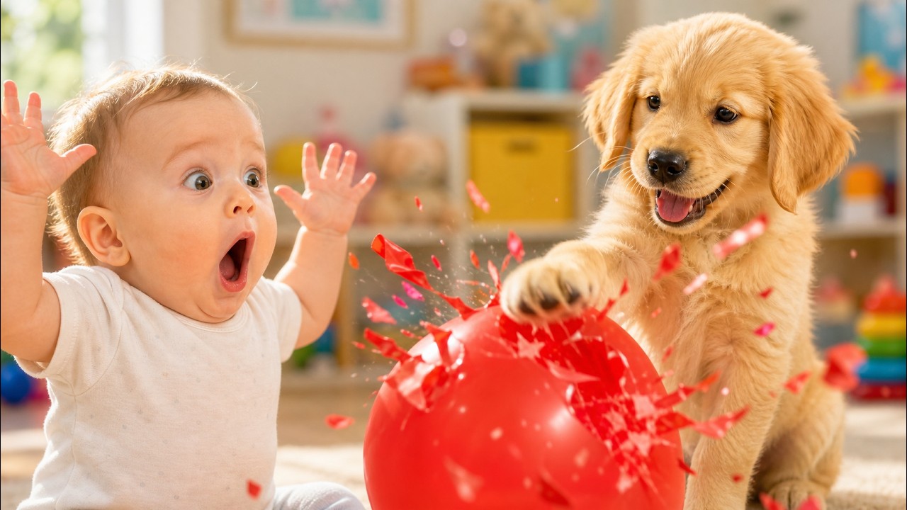 Funny Baby Moments with Cat & Dog 🐶👶 Non Stop Baby Laughing & Giggles Funny Dog & Baby