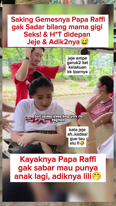 Papa Raffi gemes sama mama gigi #shorts #raffiahmad #nagitaslavina #selebriti #viralvideo #fyp