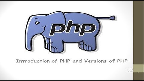 Epi-1  Introduction of PHP and Version of PHP / History of PHP |  PHP in Tamil