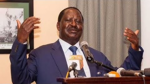 Nasa leader,Raila Odinga proposes three tier government system-Morning Express