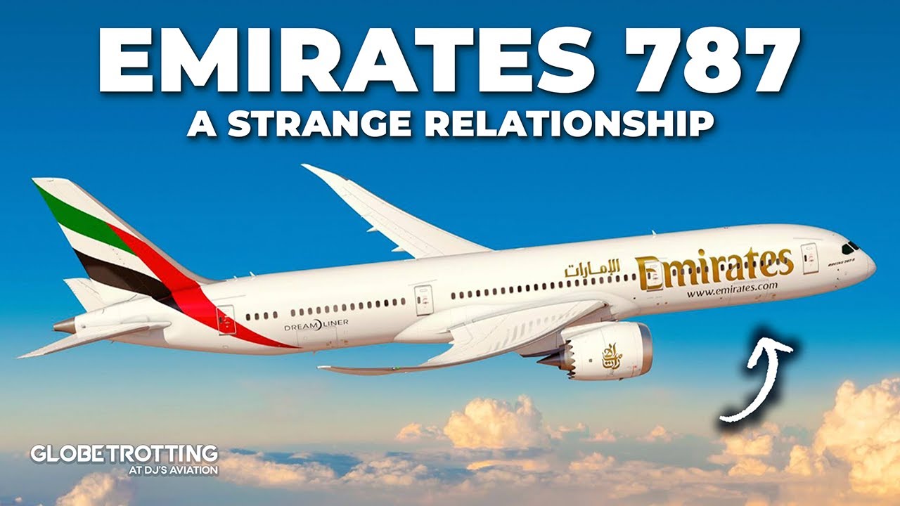 СТРАННЫЕ Boeing 787 компании Emirates
