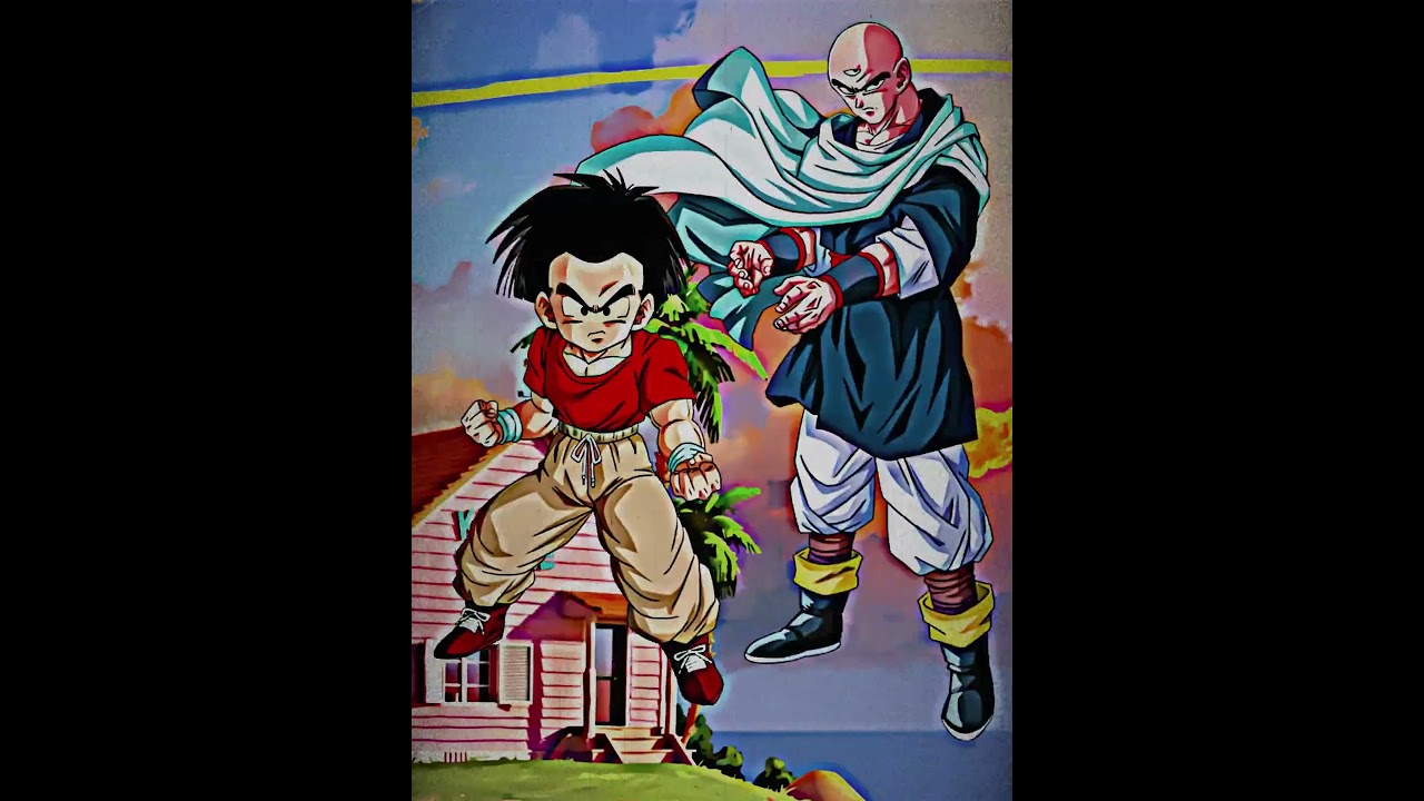 Krillin vs Tien (All Forms) 