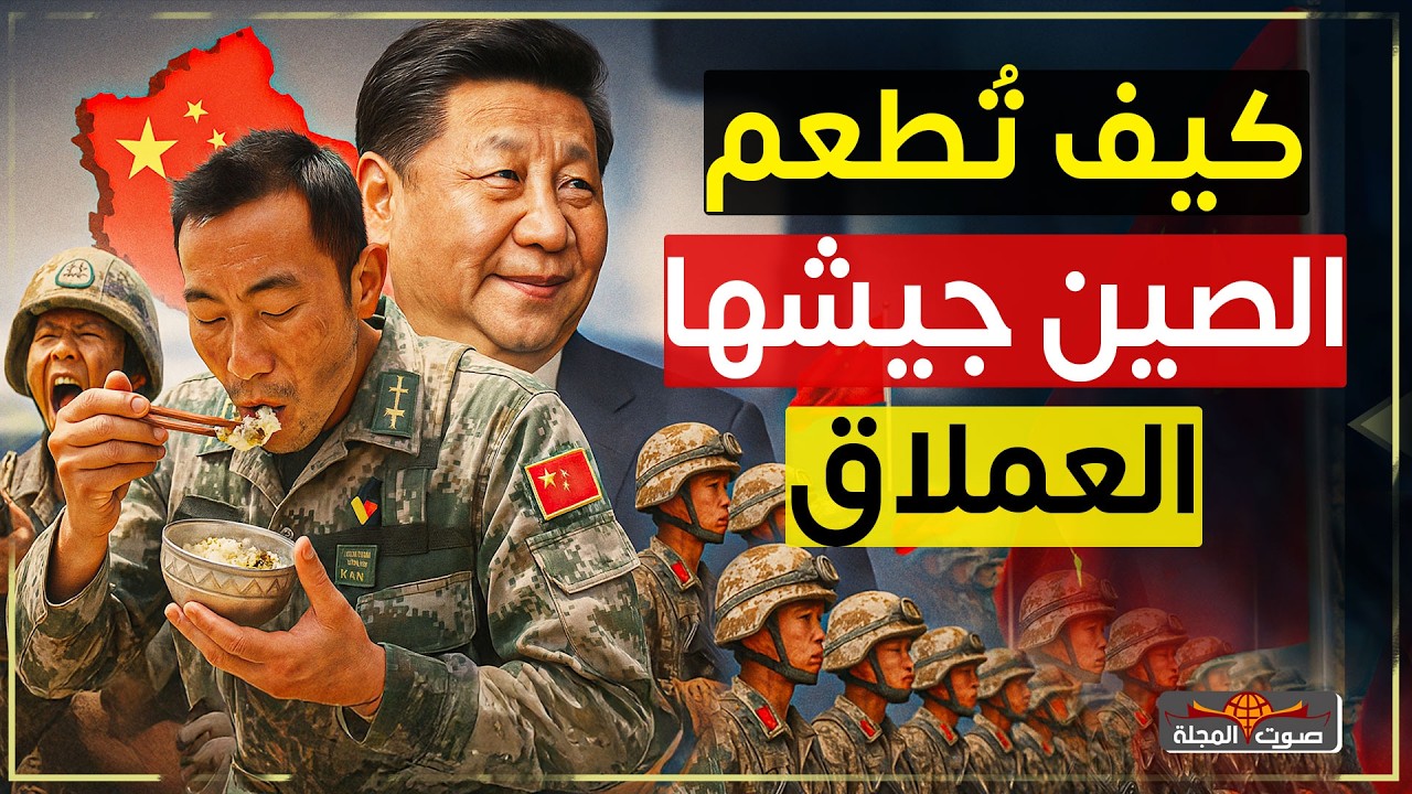 كيف تطعم الصين 2 مليون جندي من جيشها العملاق 3 مرات يوميا؟