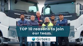 Girteka - TOP 10 reasons to join our team as professional truck driver screenshot 3