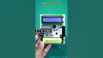 diy lithium ion battery tester #shorts #battery
