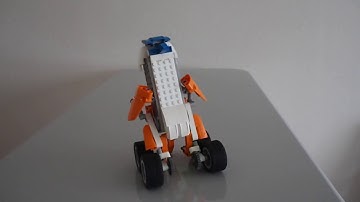 ペンギンロボット (A penguin robot built using Apitor.)