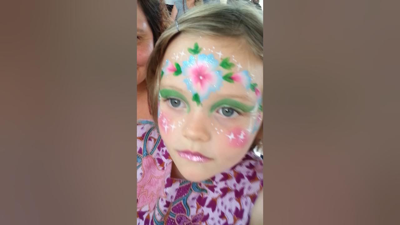 Sparkly Fairy Face Painting at Beerburrum State School Centenary YouTube