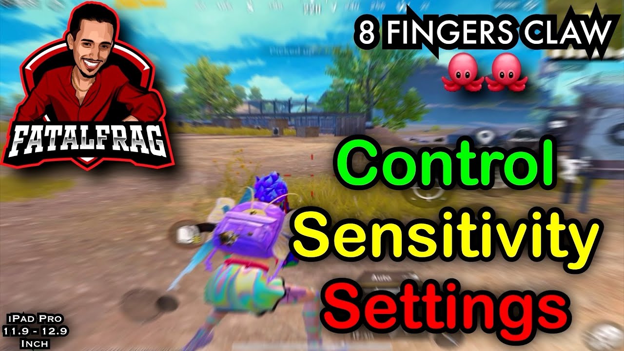 [8 Fingers Claw] Demonstration + Control & Sensitivity Settings | PUBG MOBILE
