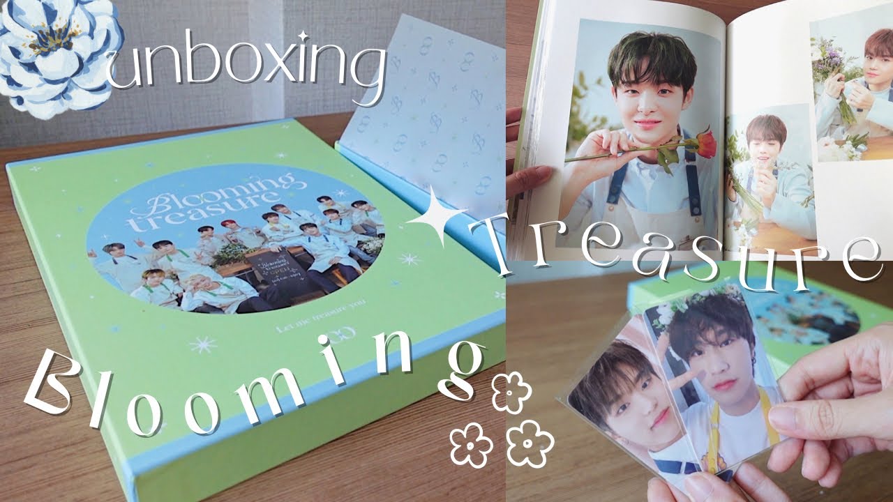 (ENG SUB) UNBOXING 📦  Blooming Treasure - TREASURE PHOTO WELCOME BOOK | imnuting