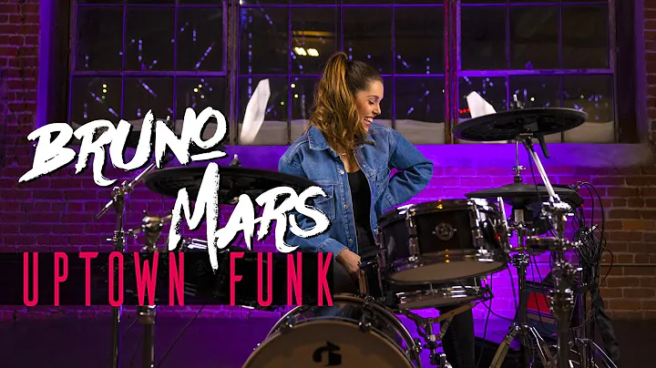 Uptown Funk - Mark Ronson Ft. Bruno Mars | DRUM COVER Domino Santantonio
