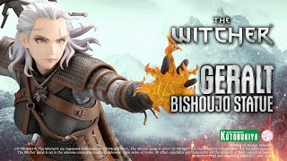 THE WITCHER GERALT BISHOUJO STATUE｜KOTOBUKIYA