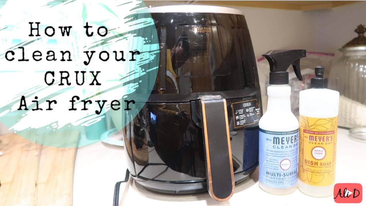 UNBOXING MY CRUX AIR FRYER  FRYING WITHOUT OIL 