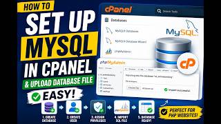 How to Easily Set Up a MySQL Database in cPanel & Upload a Database File