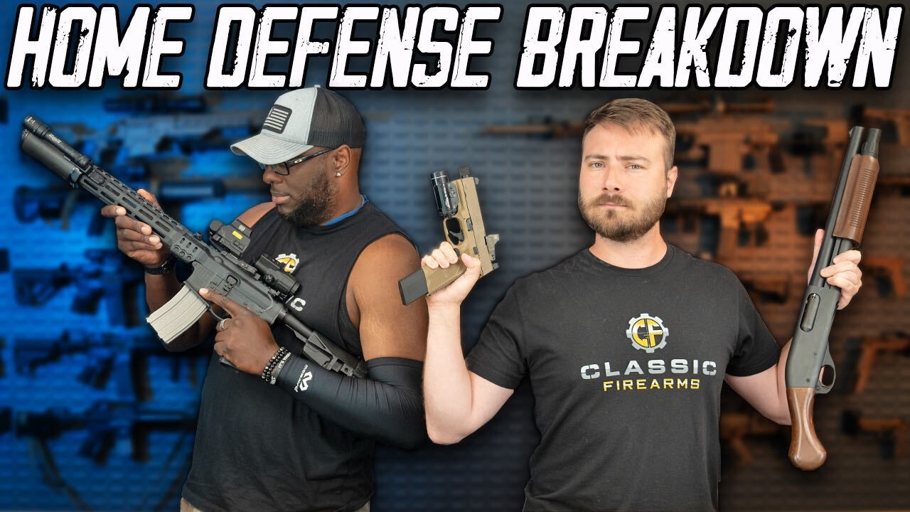 Home Defense Guns | Shotgun vs Pistol vs Rifle