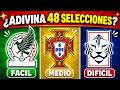 Adivina la SELECCIÓN del Mundial 2026 en 5 SEGUNDOS ⚽| Solo por su ESCUDO ???? | Quiz - Trivia