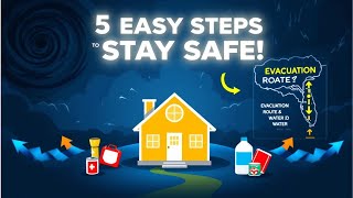 Hurricane Prep Made Simple: 5 Steps to Stay Safe 🌪️