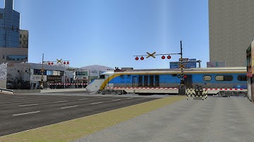 [Openbve] A railroad crossing breaker animated.