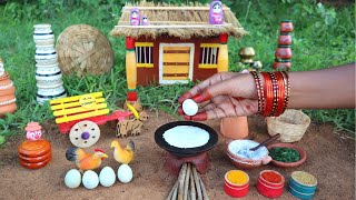 Miniature Egg Dosa + Egg Gravy | Egg recipe | Mini Foodkey
