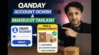 Etsy orqali mahsulot sotish. Account ochish va mahsulot tanlash