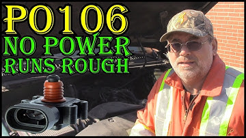 Silverado PO106 Runs Rough , High Idle No Power