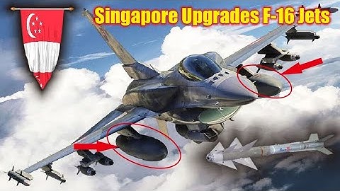 Singapore Reveals Upgraded F-16 Jets Can Fire Python-5 Missiles