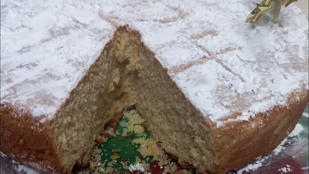 Βασιλόπιτα  κεικ  υπέροχη με λίγα υλικά!