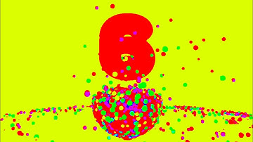 LEARNING NUMBER 6 SPARTAPITCH 5COLOR BALLS | INSPIRING BY BOUNCE EFFECTS 