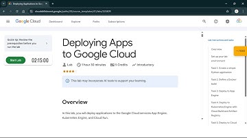 Deploying Apps to Google Cloud | #qwiklabs | #coursera #CLI