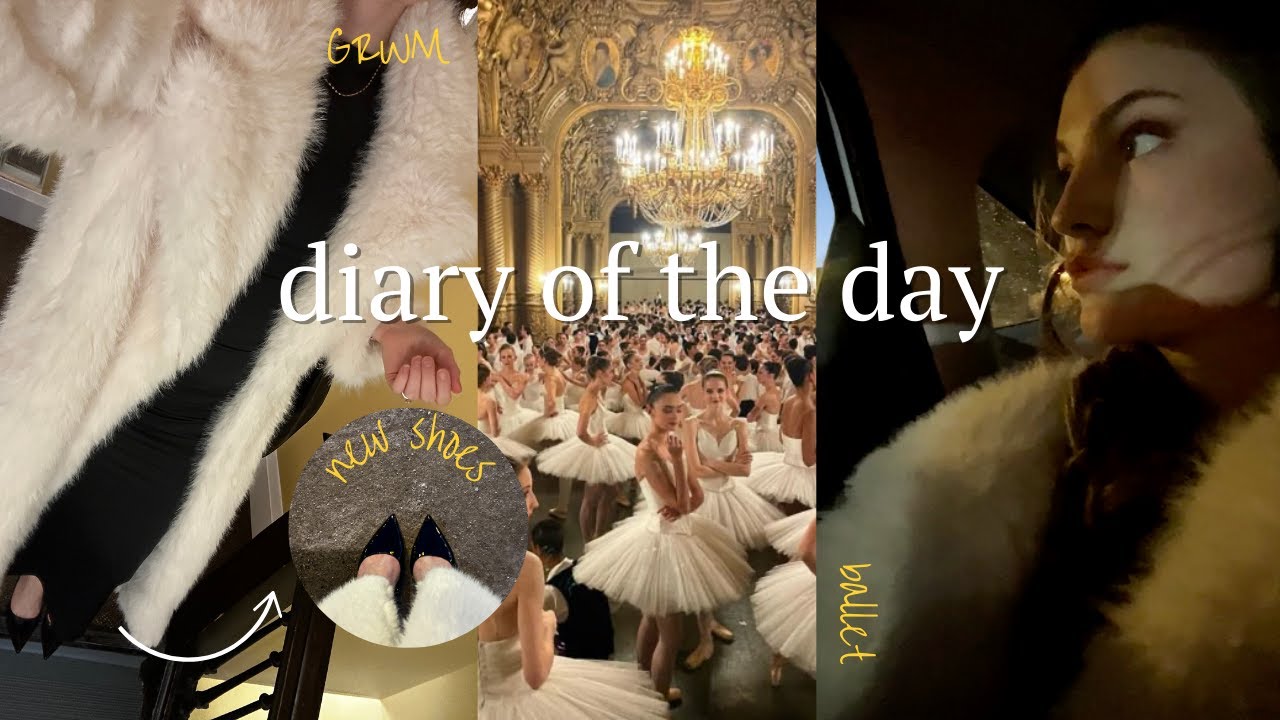 a night at the ballet | GRWM & watch swan lake