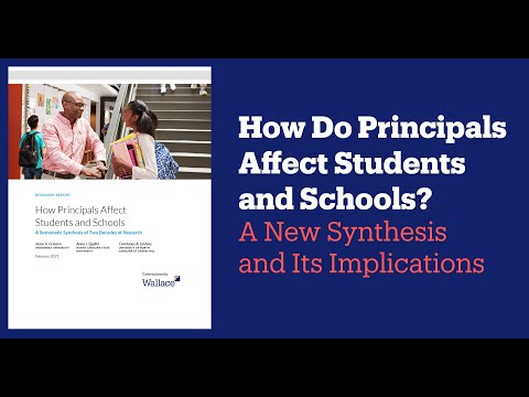 Webinar: Investing in Principals Offers Big Returns for Students and Schools