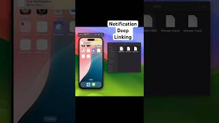Notification Deep Linking Using SwiftUI | #apple
