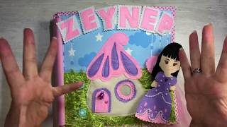 Zeynep’ in bebek evi - dollhouse - aktivite kitabı