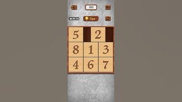 #shorts #gamingworld 3X3 number arrangement puzzle solved in 8 seconds