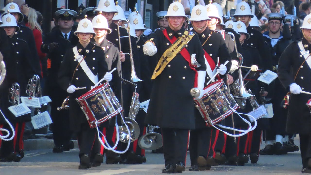 HM Royal Marines Band - Lord Mayors Show 2022