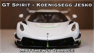 [Matthew's Garage 馬修車庫] EP.21 GT Spirit - Koenigsegg Jesko 1/18 Model Car Unboxing 柯尼賽格 模型車 開箱