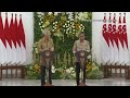 Joint press conference between pm lee hsien loong and indonesian president joko widodo april 2024