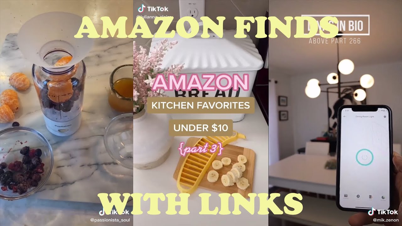 MUST HAVES WITH LINKS TIKTOK  FINDS 