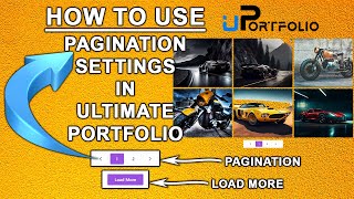 How to Use Pagination Option in Ultimate portfolio Wordpress Plugin | Pagination settings | Part 3