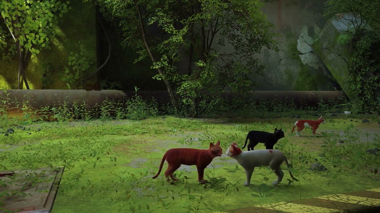 Stray (PS5) A Little Chatty Trophy "Meow 100 Times."