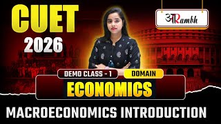 Macroeconomics Introduction| Chapter-1 | Economics |Domain | CUET UG 2026|