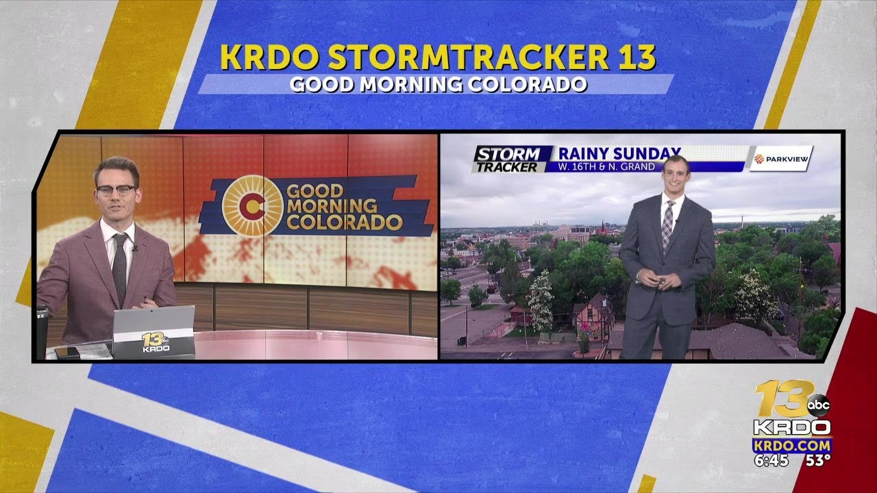 Rainy pattern lingers through Wednesday - YouTube