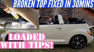 PT Convertible Broken Top Fix