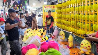 Cao thủ phóng phi tiêu tại hội chợ Top Brand Market | Hồ Thanh Vlogs